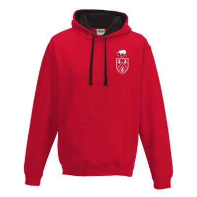 AWDis Varsity Colour Contrast Hoodie Thumbnail